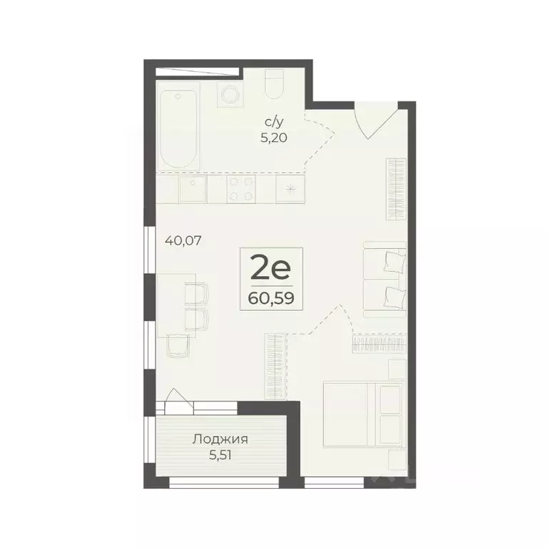 2-к кв. Крым, Ялта муниципальный округ, Массандра пгт Ботаника жилой ... - Фото 1