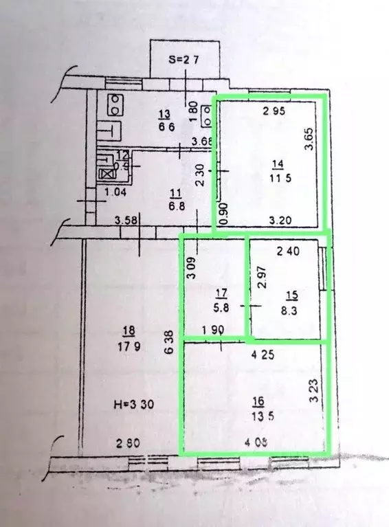 Комната Ростовская область, Ростов-на-Дону ул. Станиславского, 187/38 ... - Фото 2