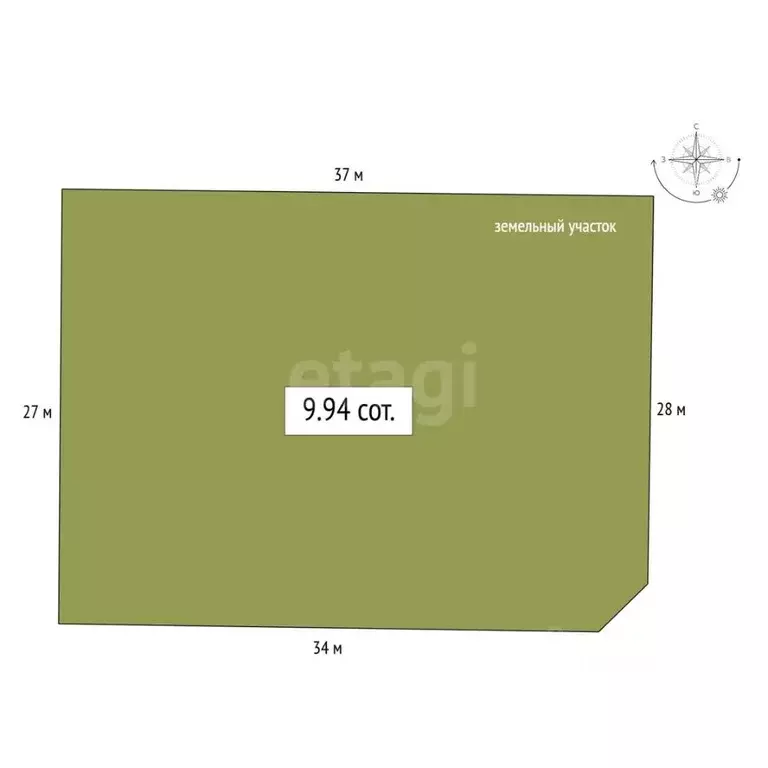 Участок в Алтай, Майминский район, пос. Алферово ул. И.А. Шаркова, 33 ... - Фото 2