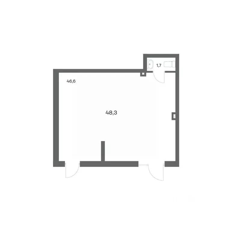 Помещение свободного назначения в Калининградская область, Калининград ... - Фото 2