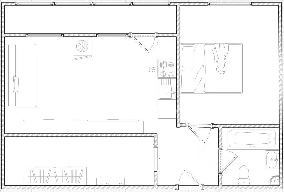 2-к кв. Московская область, Королев Юбилейный мкр, ул. Лесная, 19 ... - Фото 2