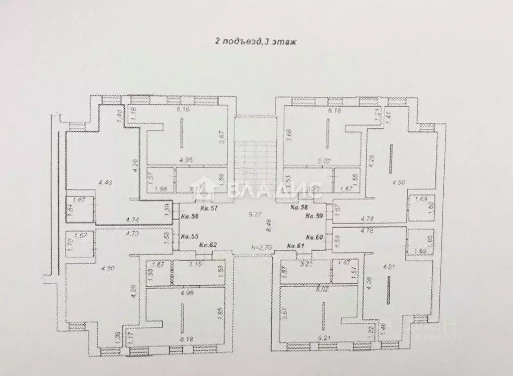 Студия Белгородская область, Белгород ул. Семейная, 25 (30.6 м) - Фото 2