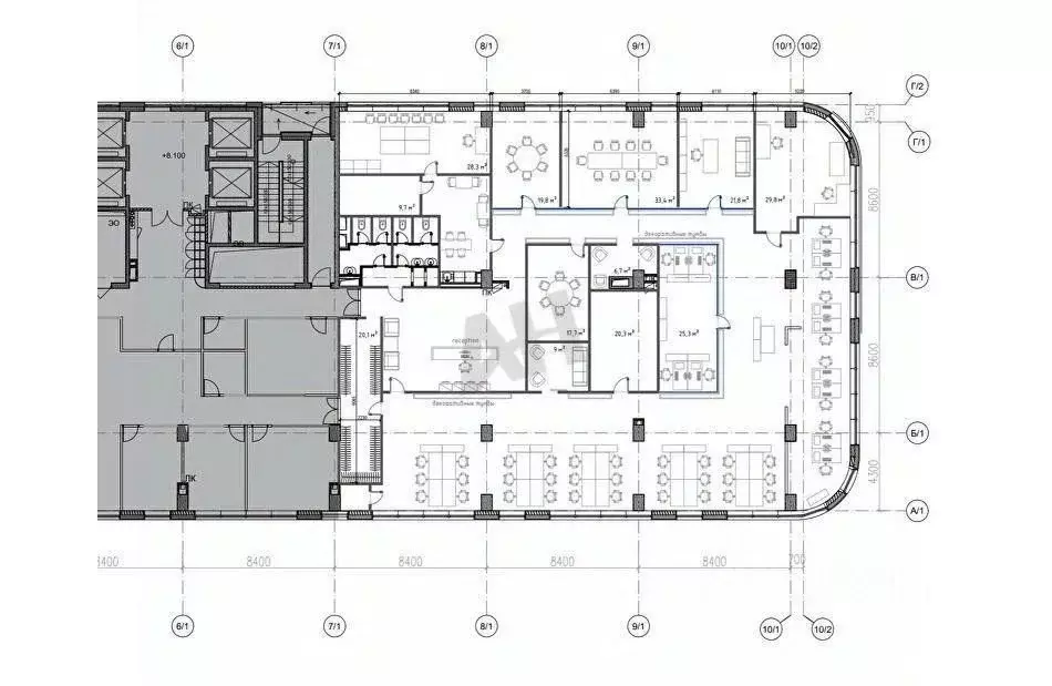 Помещение свободного назначения в Москва ул. Двинцев, 12к1А (683 м) - Фото 2