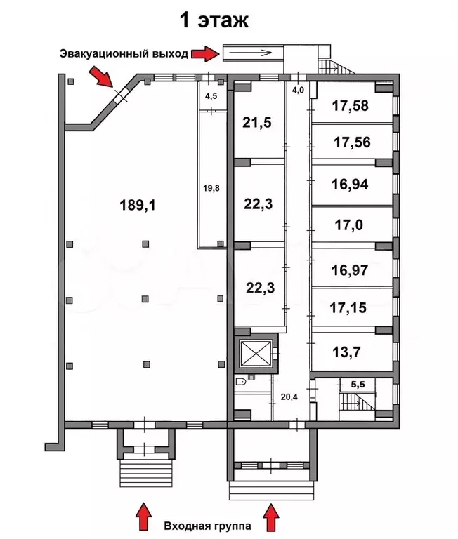 Продам нежилое 5 этажное здание с видом на Китай - Фото 0