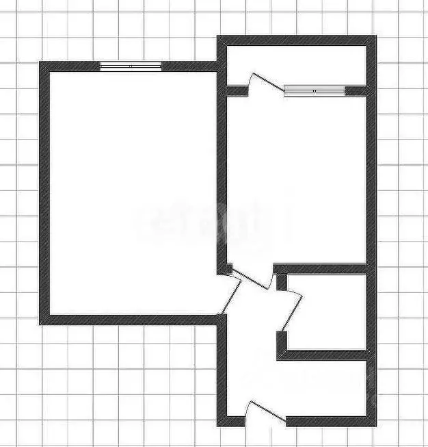 2-к кв. Курская область, Курск ул. Энгельса, 115/3 (63.68 м) - Фото 2