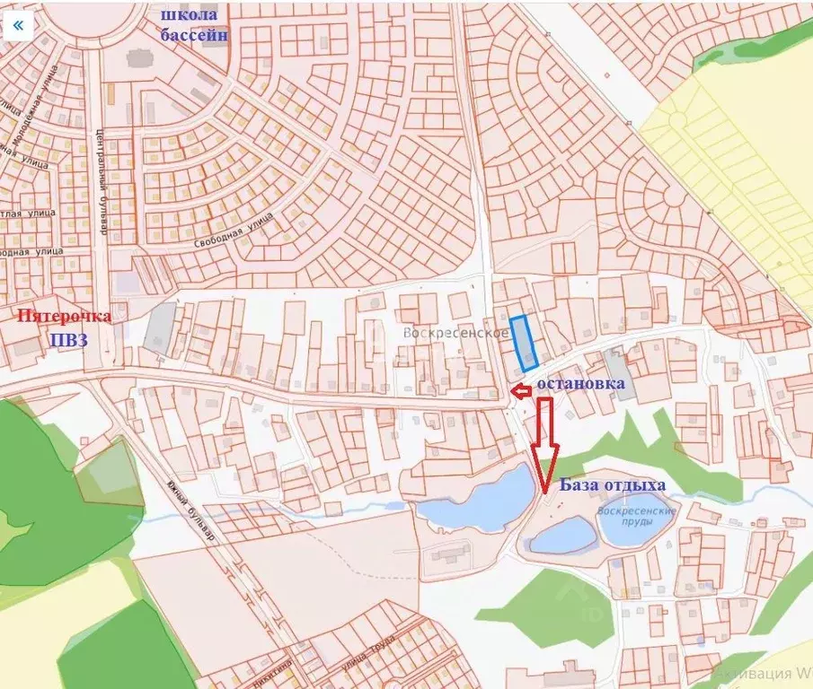 Участок в Калужская область, Ферзиковский район, Грабцево с/пос, с. ... - Фото 2