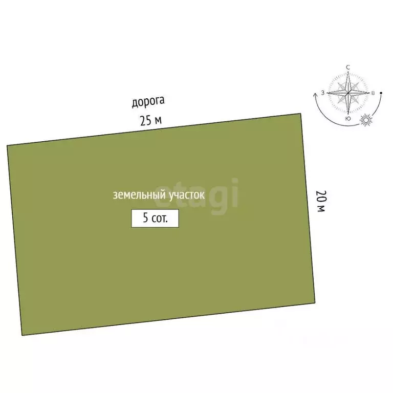 Участок в Крым, Керчь Дельфин садовое товарищество, ул. Вишневая (5.0 ... - Фото 2