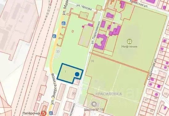 Участок в Самарская область, Сызрань пос. Красиловка, ул. Пархоменко ... - Фото 1