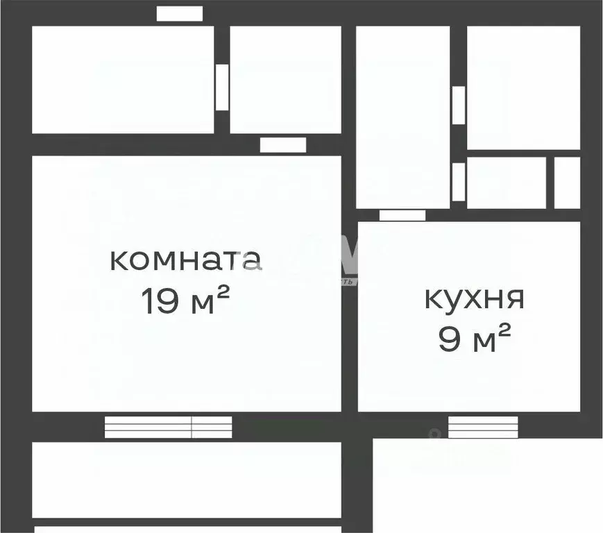 1-к кв. Челябинская область, Челябинск Набережная ул., 7В (35.8 м) - Фото 2
