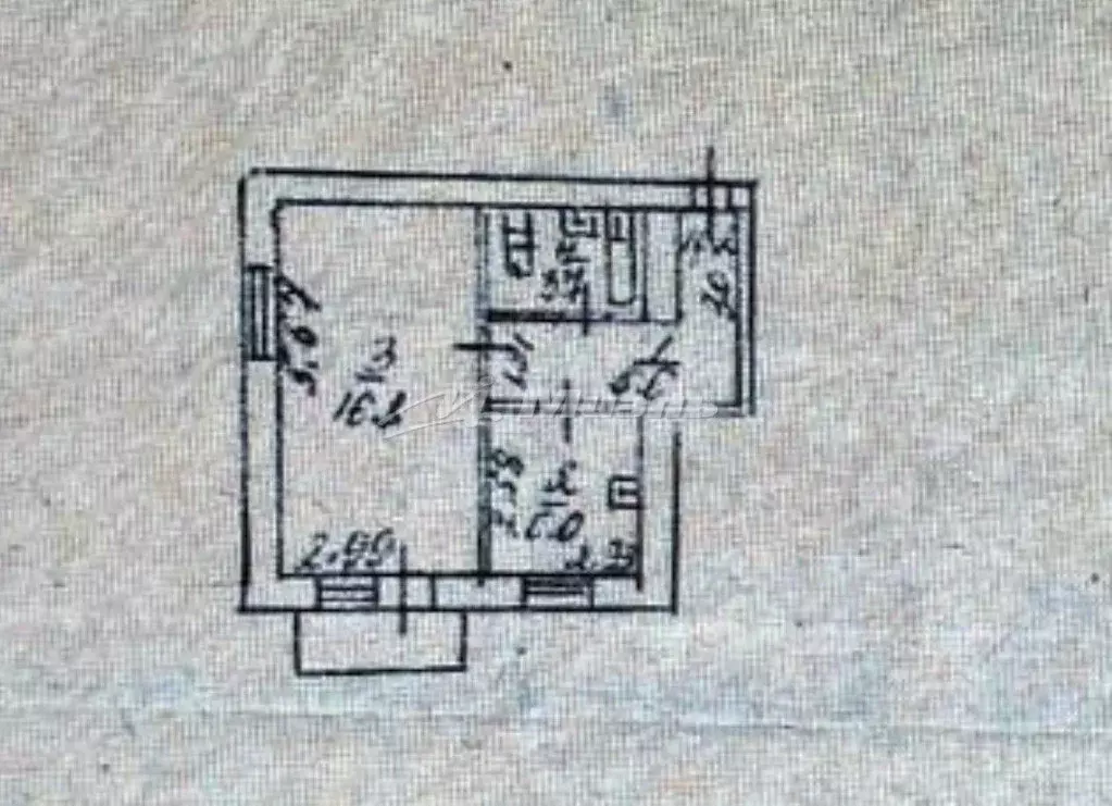 1-к кв. Крым, Симферополь ул. Шполянской, 12 (33.1 м) - Фото 2