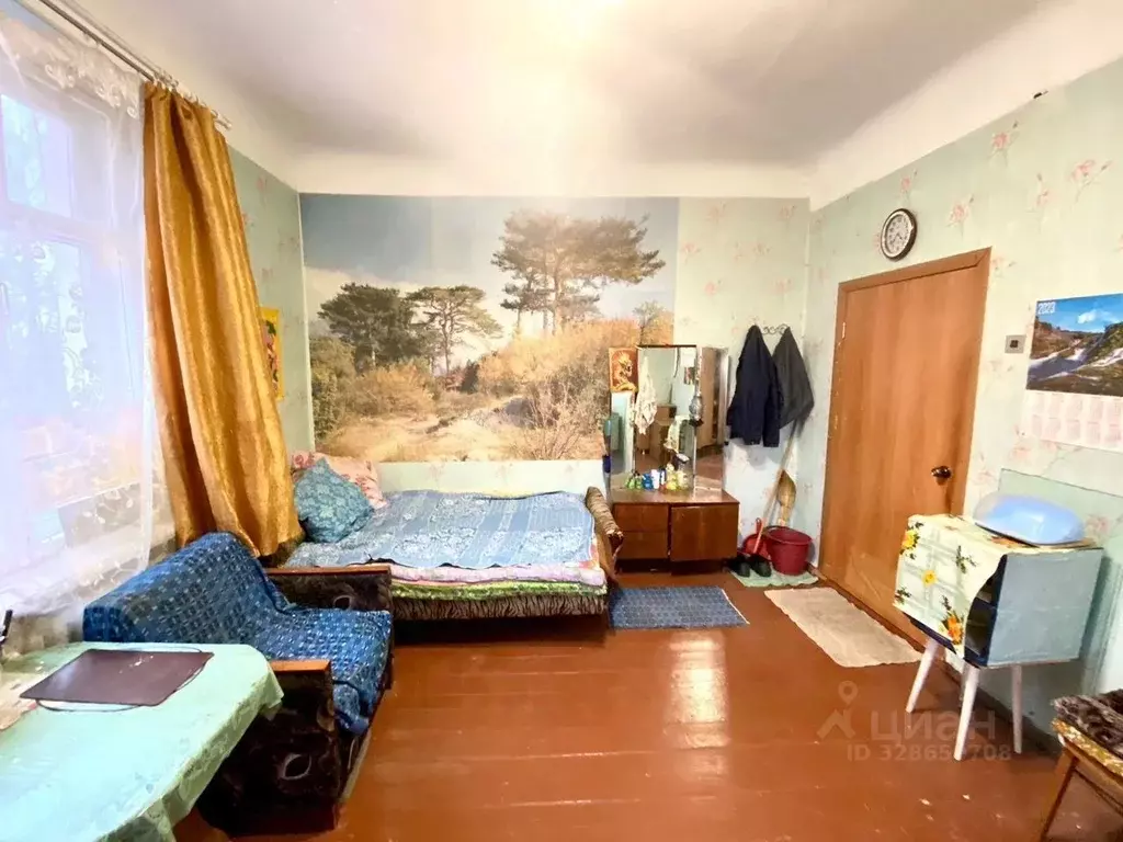 Комната Ленинградская область, Бокситогорск ул. Воронина, 7 - Фото 1