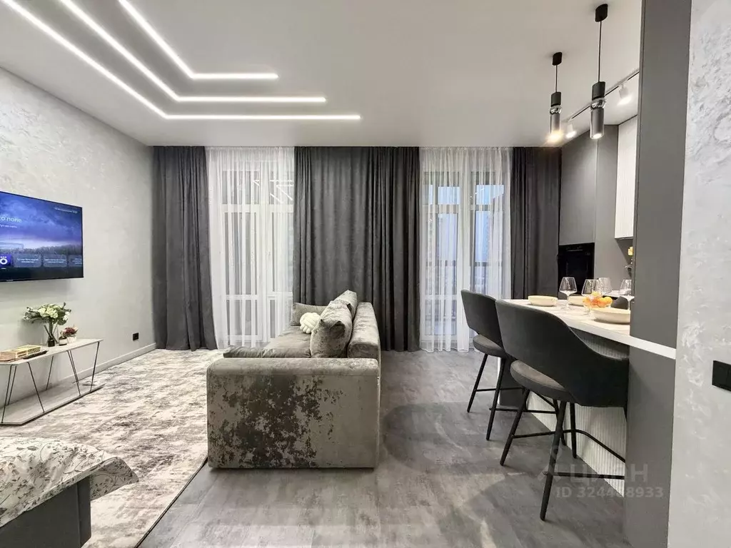 1-к кв. Татарстан, Казань ул. Алексея Козина, 9 (38.0 м) - Фото 1