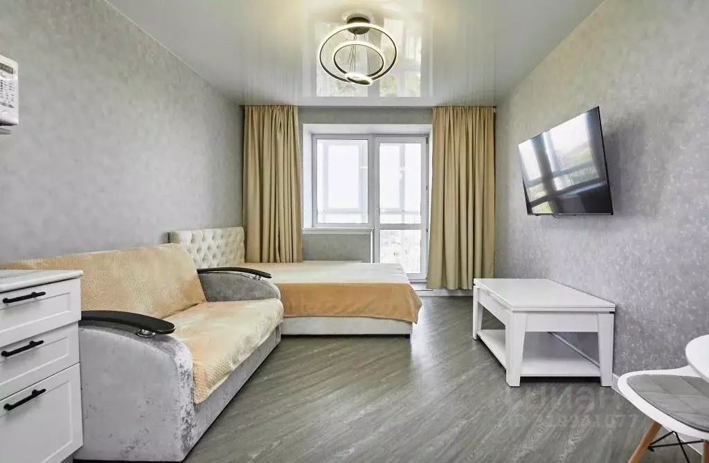1-к кв. Томская область, Томск Киевская ул., 1 (30.0 м) - Фото 1
