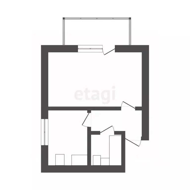 1-к кв. Севастополь ул. Маршала Геловани, 9 (36.2 м) - Фото 2