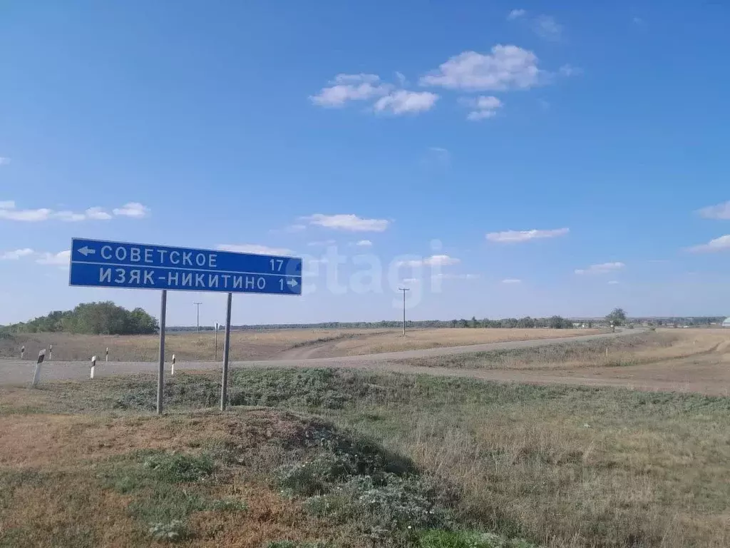 Участок в Оренбургская область, Саракташский район, Черноотрожский ... - Фото 1