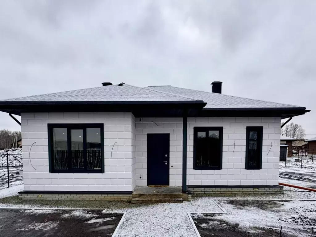 Дом в Омская область, Омский район, с. Пушкино ул. Ленского (105 м) - Фото 1