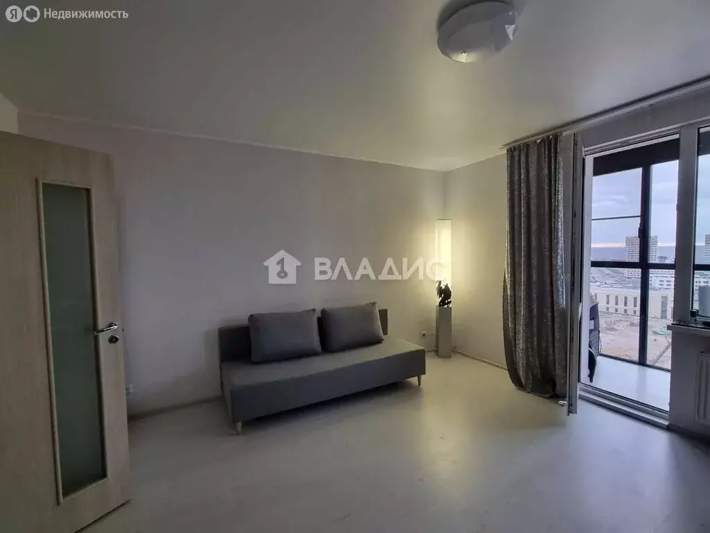 Квартира-студия: Санкт-Петербург, улица Вадима Шефнера, 14к1 (27.3 м) - Фото 1