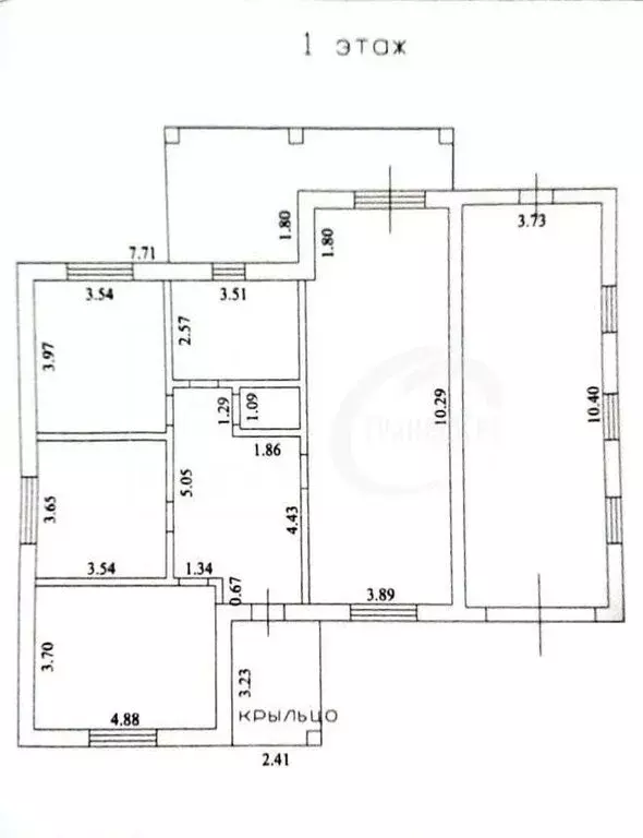 Дом в село Новая Усмань, улица Олимпийцев, 19 (175.4 м) - Фото 2