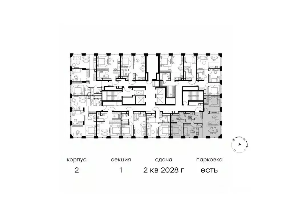 4-к кв. Москва Левел Звенигородская жилой комплекс (90.7 м) - Фото 1