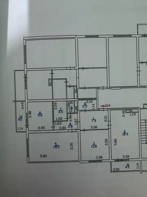 3-к кв. Краснодарский край, Краснодар ул. Генерала Трошева, 45 (78.0 ... - Фото 1