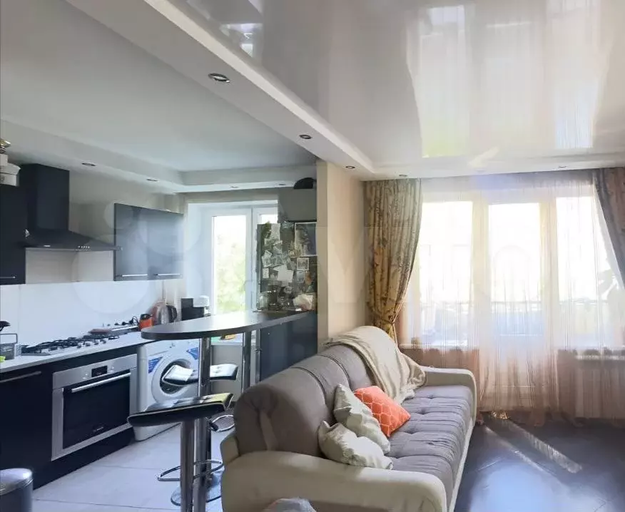1-к. квартира, 35 м, 4/5 эт. - Фото 1