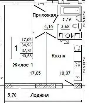 1-к кв. Смоленская область, Смоленский муниципальный округ, д. ... - Фото 1