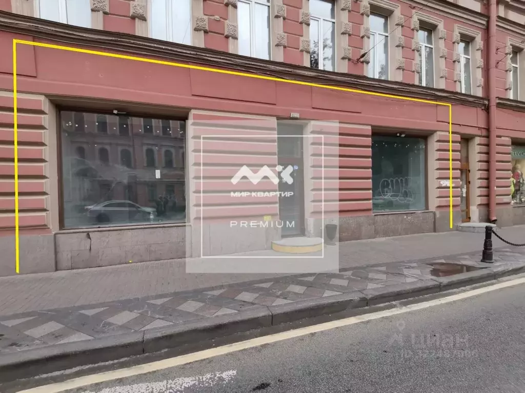 Торговая площадь в Санкт-Петербург Каменноостровский просп., 31-33 ... - Фото 1