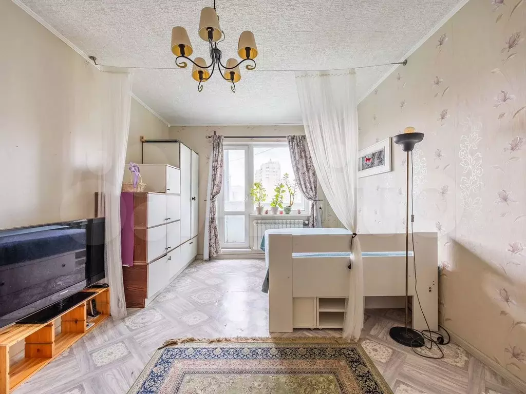 1-к. квартира, 40 м, 9/12 эт. - Фото 1