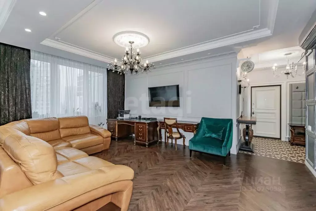 3-к кв. Свердловская область, Екатеринбург ул. Татищева, 47А (129.4 м) - Фото 1