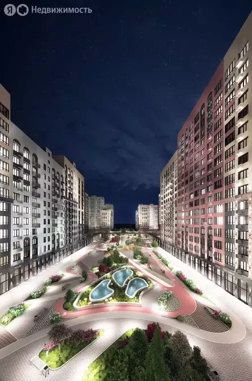 1-комнатная квартира: Тюмень, улица Пожарных и Спасателей, 8 (37.95 м) - Фото 0