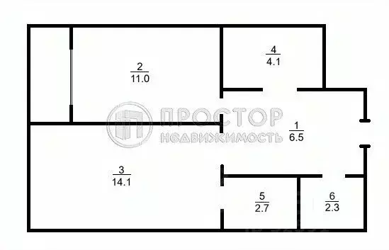 1-к кв. Москва Дмитровское ш., 107к2 (40.7 м) - Фото 2