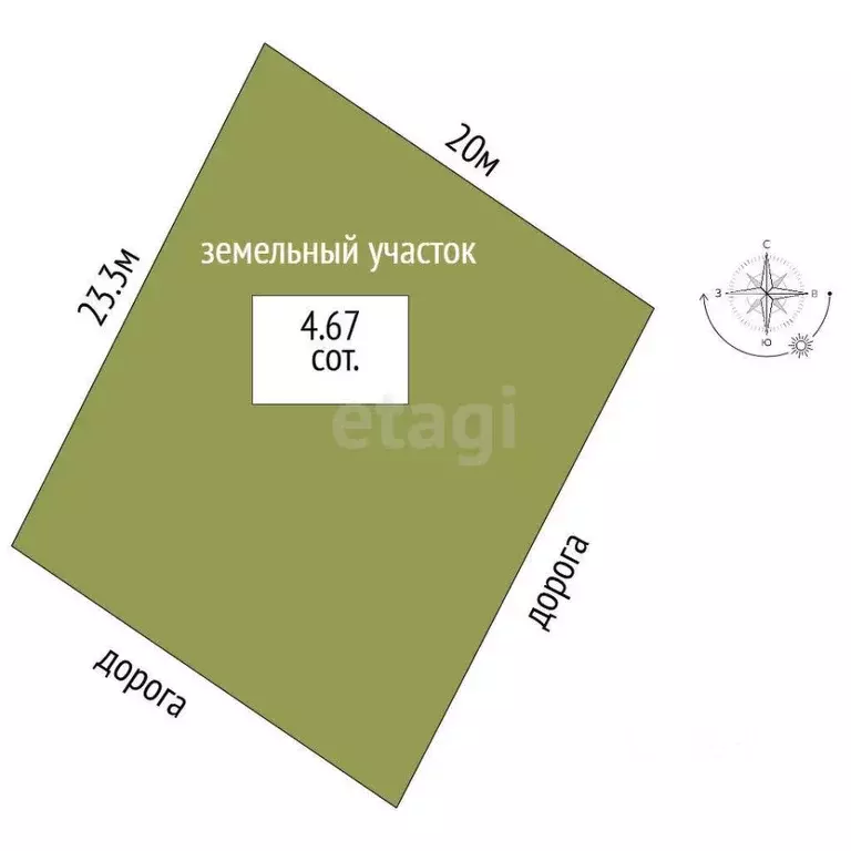 Участок в Севастополь ул. Харченко, 27 (4.67 сот.) - Фото 2