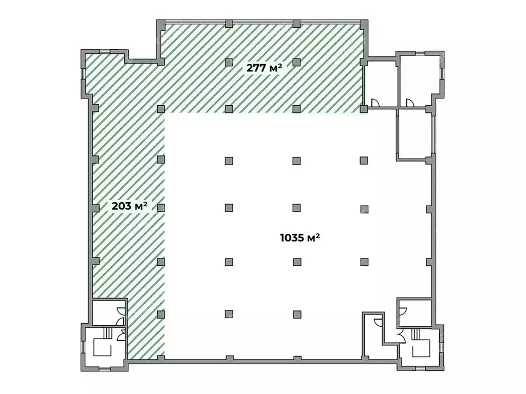 Офис в Санкт-Петербург Выборгское ш., 12 (480 м) - Фото 2