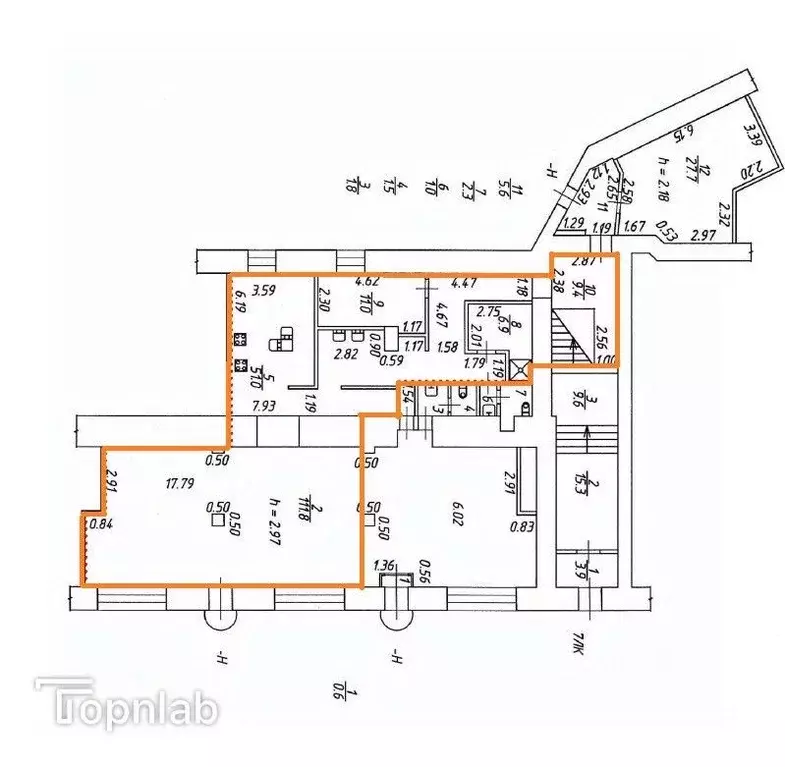 Помещение свободного назначения в Санкт-Петербург Каменноостровский ... - Фото 2