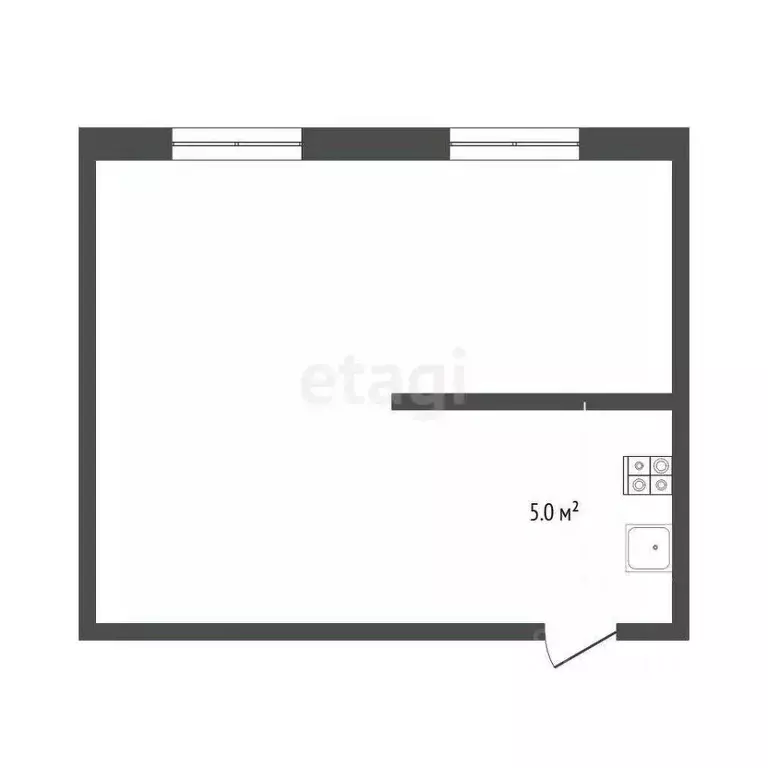 Комната Тюменская область, Тюменский муниципальный округ, с. Каскара ... - Фото 1