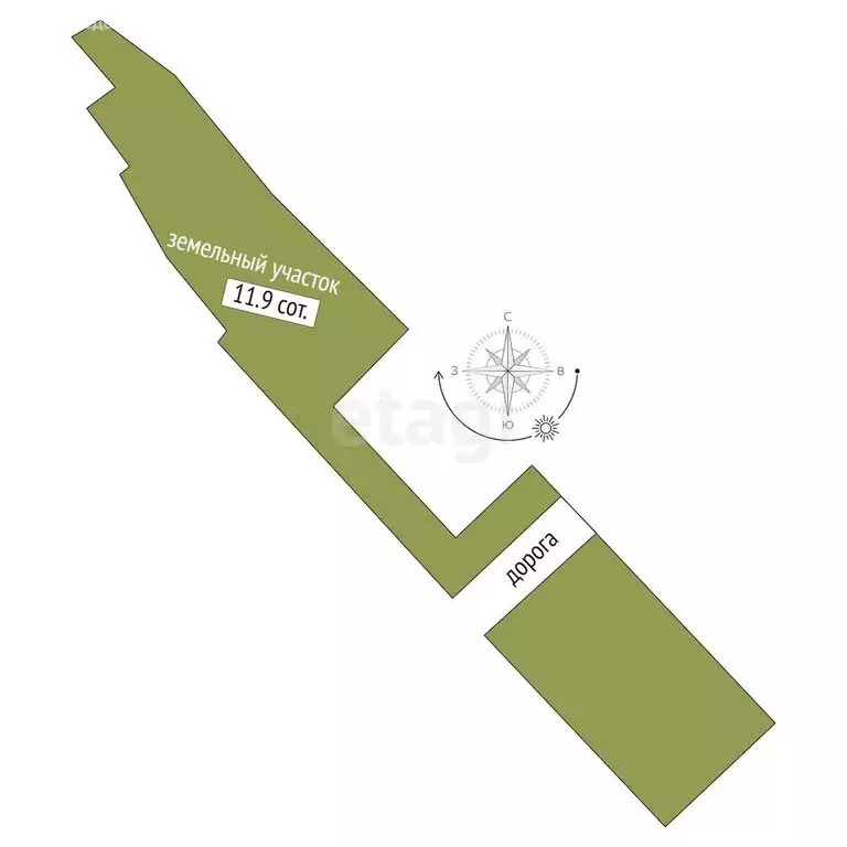 Дом в Муромцево, село Муромцево (74.6 м) - Фото 1