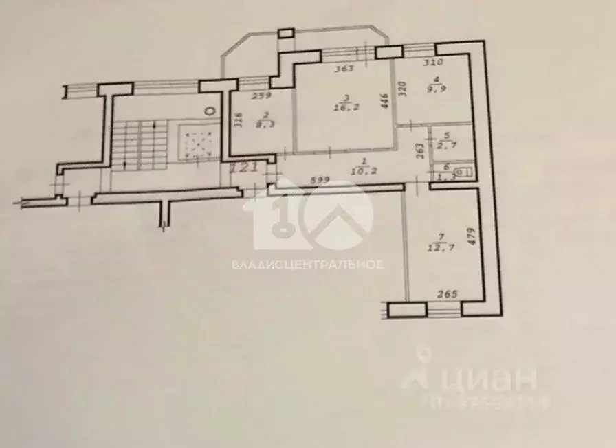 3-к кв. Новосибирская область, Новосибирск Тульская ул., 84 (63.0 м) - Фото 2