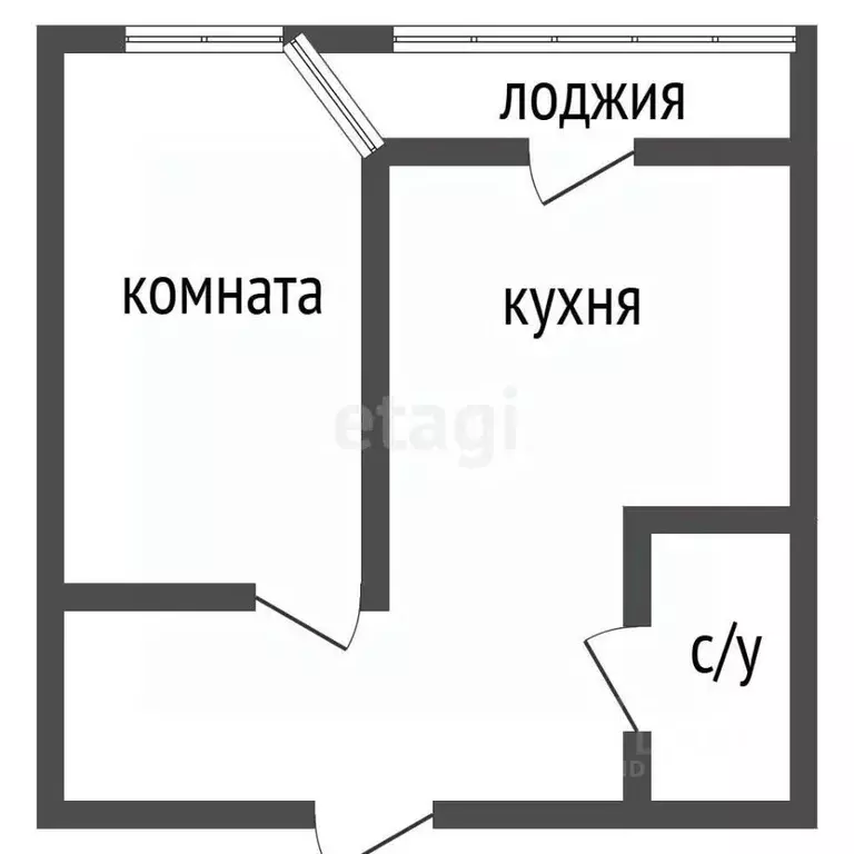 1-к кв. Воронежская область, Воронеж ул. Шишкова, 146в (41.0 м) - Фото 2
