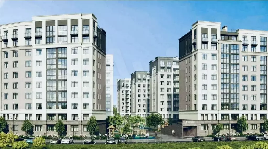2-к. квартира, 51,3 м, 10/10 эт. - Фото 0
