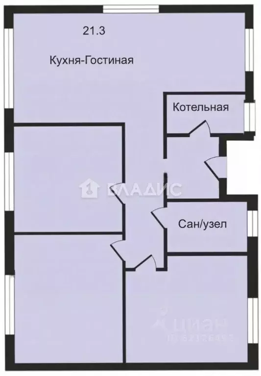Дом в Ленинградская область, Ломоносовский район, Аннинское городское ... - Фото 2