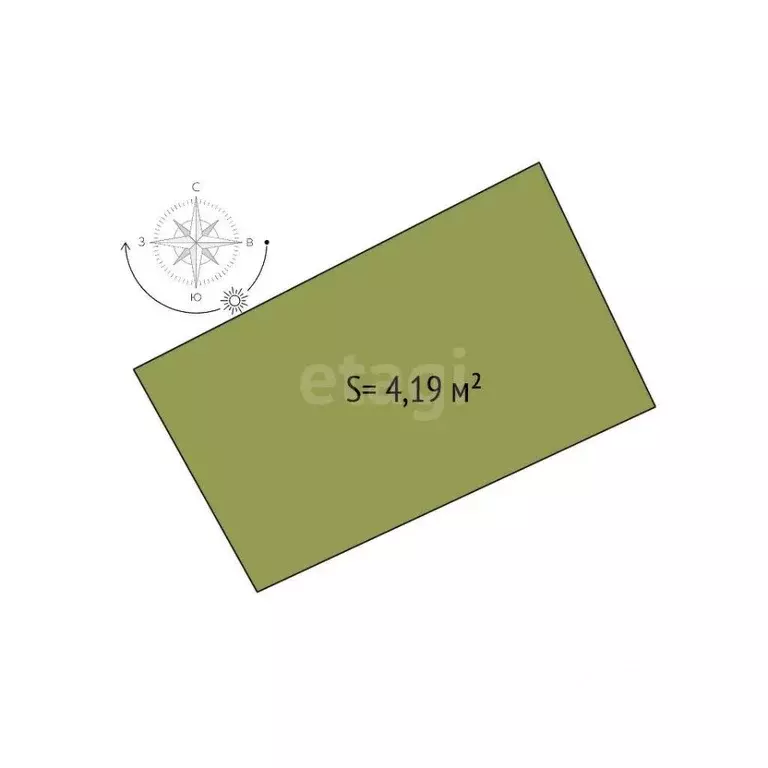 Участок в Новосибирская область, Новосибирск Любитель СНТ, 163 (4.19 ... - Фото 1