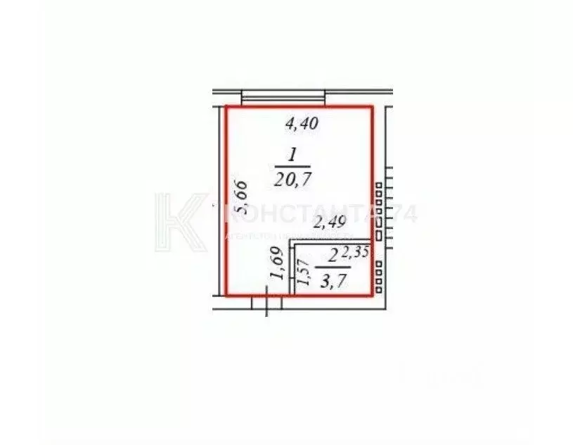 Студия Челябинская область, Красноармейский муниципальный округ, с. ... - Фото 1