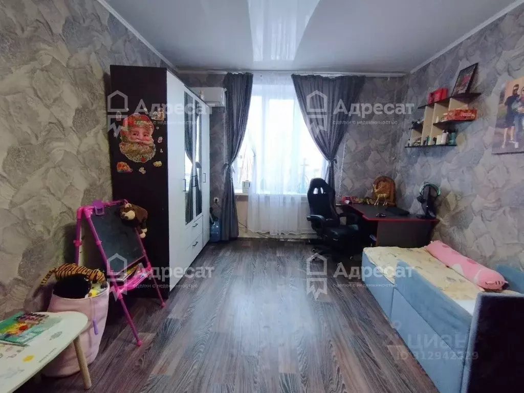 1-к кв. Волгоградская область, Волжский пос. Краснооктябрьский, ул. ... - Фото 1