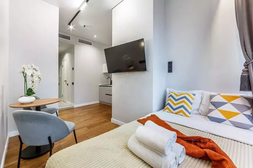 Студия Москва 1-й Красногвардейский проезд, 21с2 (18.0 м) - Фото 2