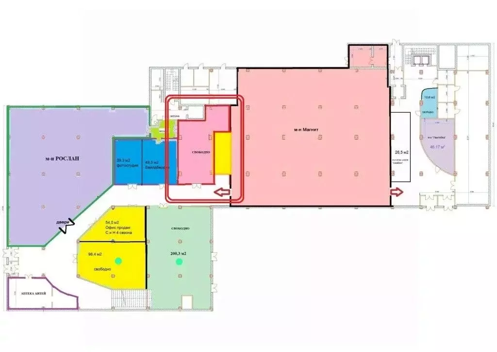 Помещение свободного назначения в Ярославская область, Ярославль ул. ... - Фото 2