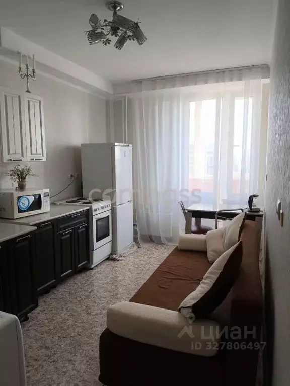 1-к кв. Тюменская область, Тюмень Заречный проезд, 37к1 (39.0 м) - Фото 1