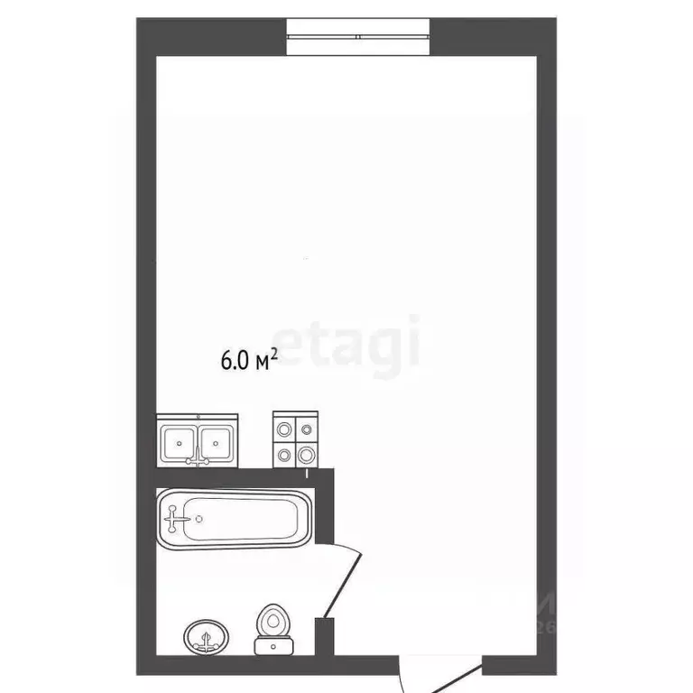Студия Москва Нижегородская ул., 32С15 (22.0 м) - Фото 2