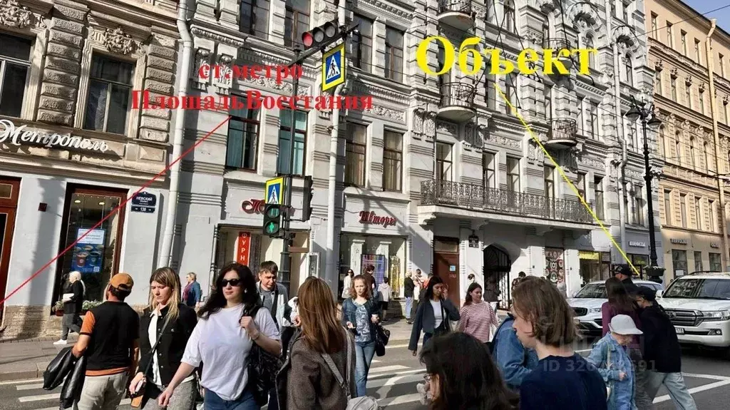 Помещение свободного назначения в Санкт-Петербург Невский просп., 132 ... - Фото 2