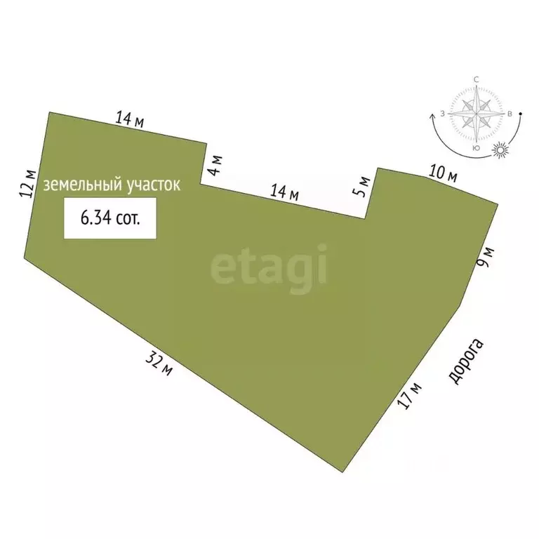 Дом в Вологодская область, Шекснинский муниципальный округ, д. Ершово ... - Фото 2