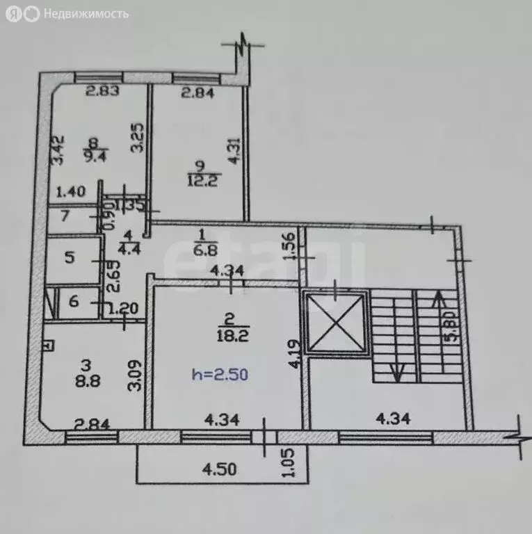 3-комнатная квартира: Абакан, улица Некрасова, 25 (64.4 м) - Фото 0
